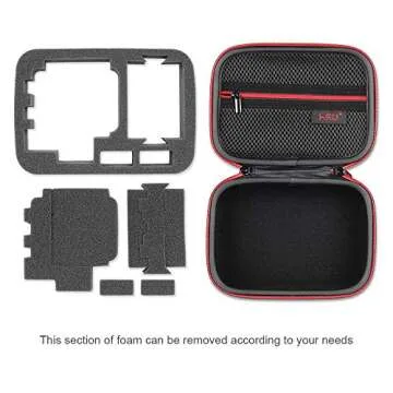 HSU Small Case for GoPro Hero Models Travel Friendly