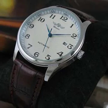 VIGOROSO Men's Automatic Watch with Day Calendar