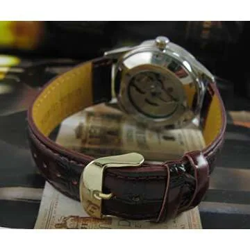 VIGOROSO Men's Automatic Watch with Day Calendar