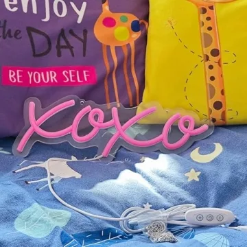 Ulalaza LED Neon Light USB Powered Decor for Home