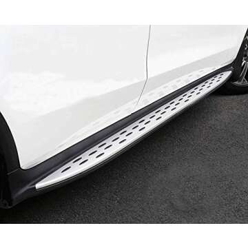 Side Steps Fit Mercedes Benz GLE C292 GLE43 GLE63 AMG Coupe 2016-2019 Running Board Nerf Bar
