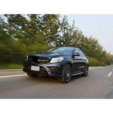 Side Steps Fit Mercedes Benz GLE C292 GLE43 GLE63 AMG Coupe 2016-2019 Running Board Nerf Bar