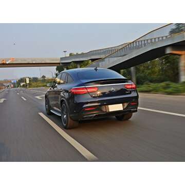 Side Steps Fit Mercedes Benz GLE C292 GLE43 GLE63 AMG Coupe 2016-2019 Running Board Nerf Bar