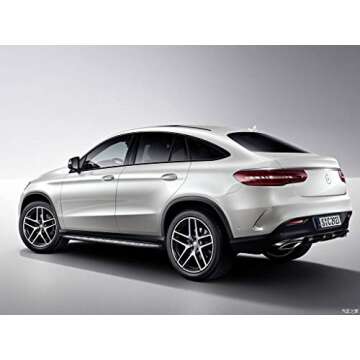 Side Steps Fit Mercedes Benz GLE C292 GLE43 GLE63 AMG Coupe 2016-2019 Running Board Nerf Bar