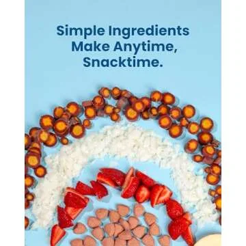 Amara Organic Fruit Bites Sweet Strawberry - No Added Sugar, Dairy-Free, Nut-Free Organic Fruit Snacks, Made with Organic Whole Foods, Allergy-Friendly Healthy Fruit Snacks for Kids - 21g 6PK