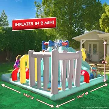 Hasbro Monopoly Splash Game – Mega Inflatable Water Park