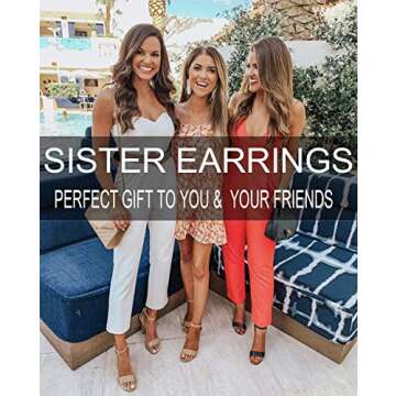 Statement Drop Earrings - White Bohemian Beaded Round Dangle Earrings Gift for Women