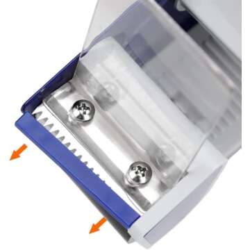 Amazon Basics Packaging Tape Dispenser Gun for 1.88-Inch Wide Packing Tape/3-Inch Inner Paper Core