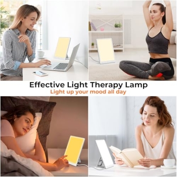 Portable Daylight Lamp for SAD Relief and Wellness
