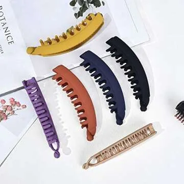 6 Banana Hair Clips for Effortless Hair Styling