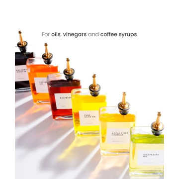 APT 1101 Elegant Olive Oil Dispenser Set for Kitchen