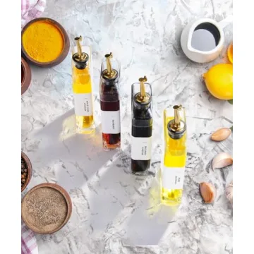 APT 1101 Elegant Olive Oil Dispenser Set for Kitchen