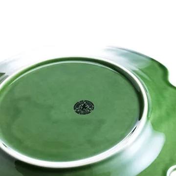 Bordallo Pinheiro Cabbage Green Dinner Plate, Set of 4