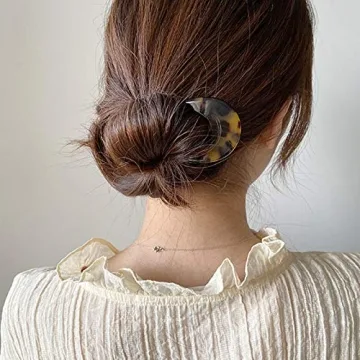 Elegant Benefree Tortoise Shell Hair Pins for Women