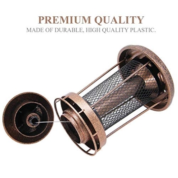 Twinkle Star Lighthouse Bird Feeder for Garden Decoration