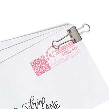 U Brands Small Binder Clips, Metallic Silver, Office Organization Supplies, 19mm, 72 Count