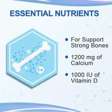 Mellk Calcium Supplement Vitamin D3 Magnesium Mini Tablets