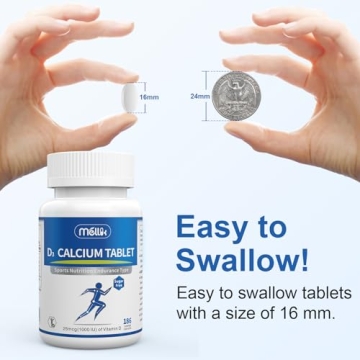 Mellk Calcium Supplement Vitamin D3 Magnesium Mini Tablets