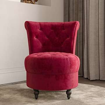 Elegant BELLEZE Throne Royal Chair in Velvet