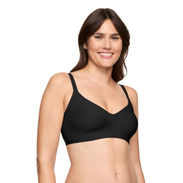 Warner's Womens Blissful Benefits Underarm-smoothing With Seamless Stretch Wireless Lightly Lined Co...