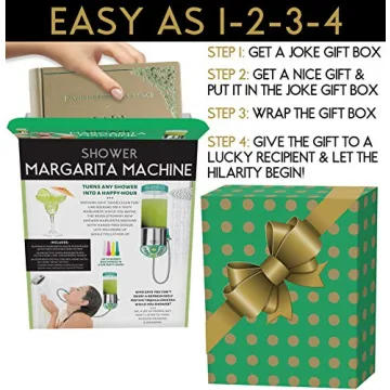 Seymour Butz Prank Gift Box Shower Margarita Machine - Perfect Gag Gift and Funny White Elephant Idea