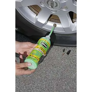 Slime 10164 Emergency Tire Repair Sealant, 24 oz. (All Highway Tires)