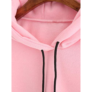 SweatyRocks Women’s Winter Fleece Hoodie with Pockets
