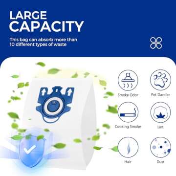 High-Efficiency Vacuum Cleaner Bags for Miele Classic Series