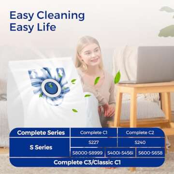 Vacuum Cleaner Bags for Miele C1 C2 C3 Series