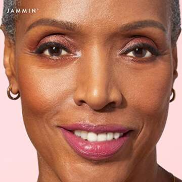 LAURA GELLER NEW YORK Jelly Balm Moisturizing Tinted Lip Balm - Jammin' - Hydrating Vitamin E - Semi-Shine Finish