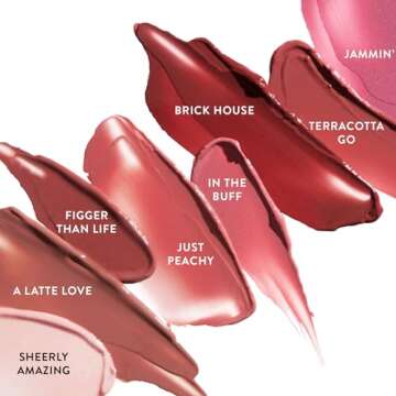 LAURA GELLER NEW YORK Jelly Balm Moisturizing Tinted Lip Balm - Jammin' - Hydrating Vitamin E - Semi-Shine Finish