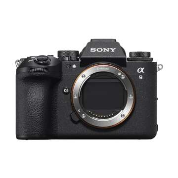 Sony Alpha 9 III Mirrorless Camera with World's First Full-Frame 24.6MP Global Shutter System and 12...