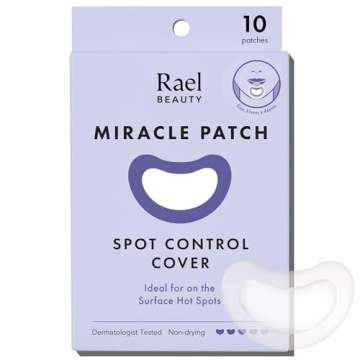 Rael Pimple Patches Hydrocolloid Acne Treatment 10 Count