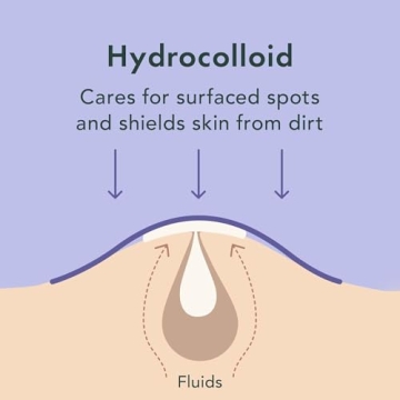 Rael Pimple Patches Hydrocolloid Acne Treatment 10 Count