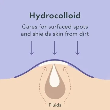 Rael Pimple Patches Hydrocolloid Acne Treatment 10 Count