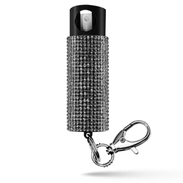 Fashionable Guard Dog Security Pepper Spray Keychain