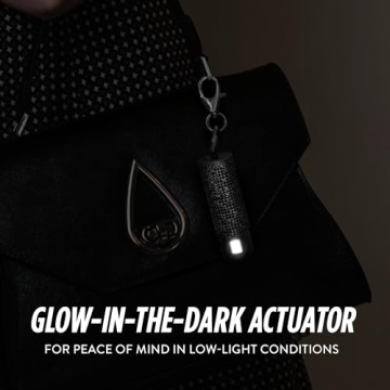 Fashionable Guard Dog Security Pepper Spray Keychain