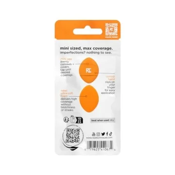 Real Techniques Mini Miracle Puff Trio for Flawless Makeup