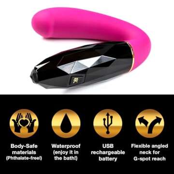Bedroom Kandi Luxe Allure Vibrator for Ultimate Pleasure