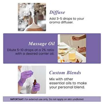 Handcraft Blends Lavender Essential Oil 100% Pure Natural