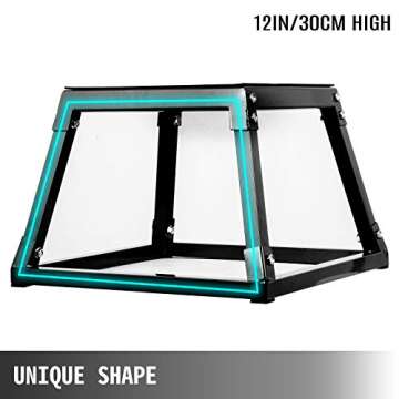 Happybuy Plyometric Platform Box,12 Inch Plyometric Platform and Jumping Agility Box, Black Plyometric Platform Box, for Jump Exercise Fit Training & Crossfit & Conditioning