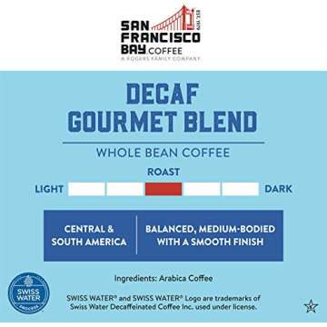 Decaf Gourmet Blend Coffee Whole Bean – 2lb Bag