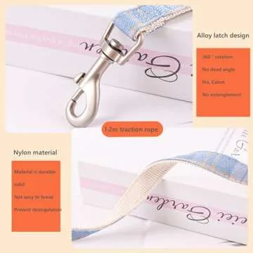 2-Pack Princess Dog Dress,Bow Knot Dresses for Small Medium Dogs Girl with Leash,Pet Clothes for Puppy Tutu Doggy Cats