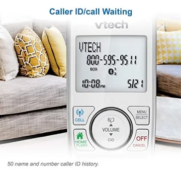 VTech VS112-27 Bluetooth Cordless Phone with Call Blocking