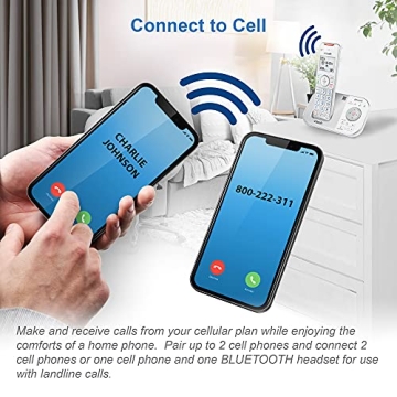 VTech VS112-27 Bluetooth Cordless Phone with Call Blocking