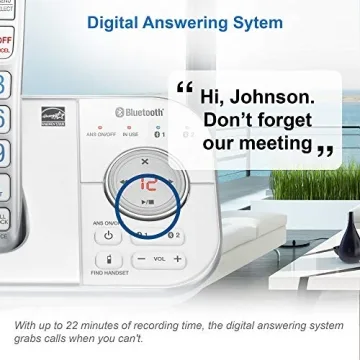 VTech VS112-27 Bluetooth Cordless Phone with Call Blocking