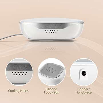 Madenia Professional Nail Drill Machine for Acrylic Nails, 35000RPM Compact Cute Electric Nail Drills with Touch Screen Efile Nail Drill E File Kit for Salon Home Manicure Pedicure Use, Pink