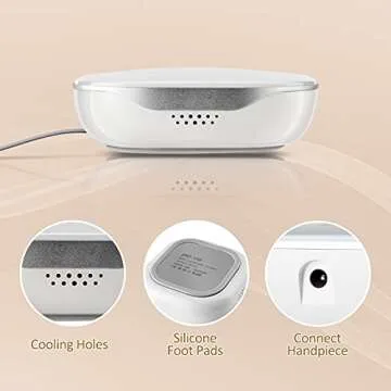 Madenia Professional Nail Drill Machine for Acrylic Nails, 35000RPM Compact Cute Electric Nail Drills with Touch Screen Efile Nail Drill E File Kit for Salon Home Manicure Pedicure Use, Pink