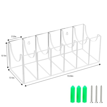 GTI Acrylic Belt Organizer for Ties Belts Storage