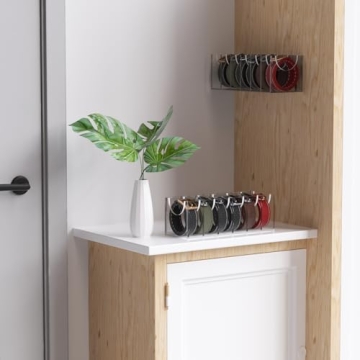GTI Acrylic Belt Organizer for Ties Belts Storage